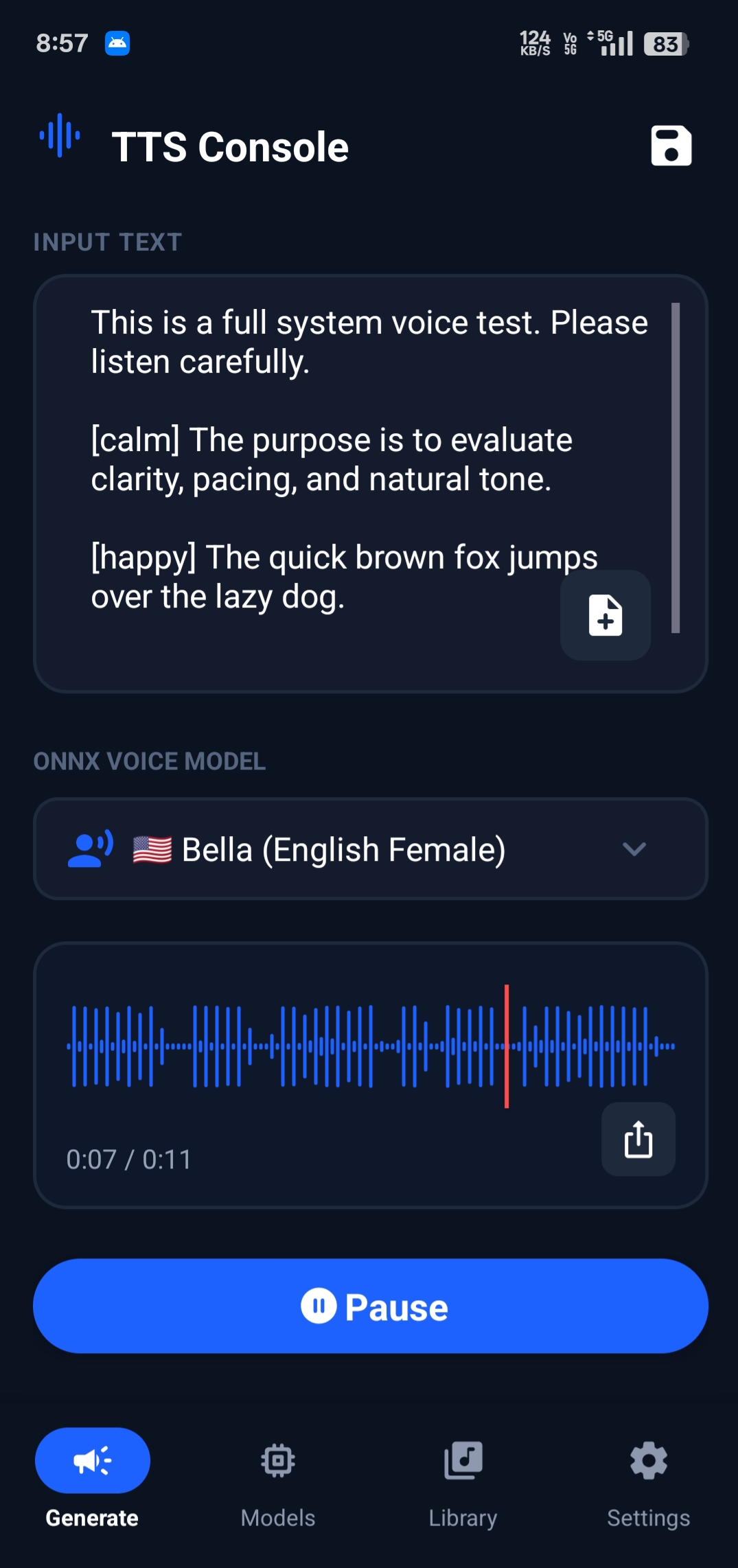 App Screen