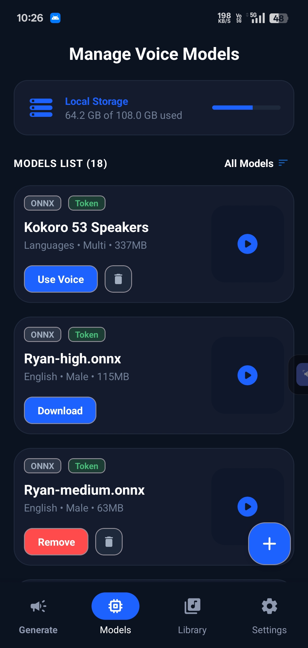 App Screen